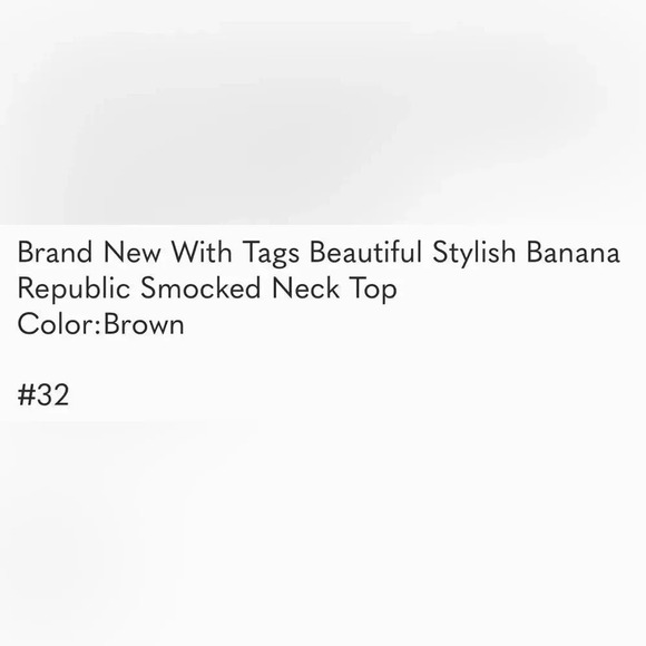 Banana Republic Smoked Neck Top - Picture 12 of 12
